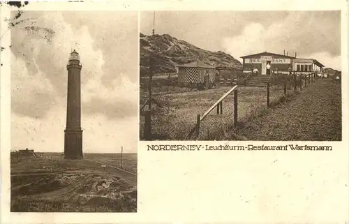 Norderney - Leuchtturm - Restaurant Warfsmann -687158