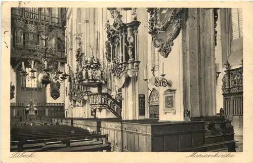 Lübeck - Marienkirche - Orgel -687026