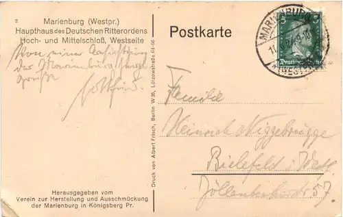 Marienburg - Westpreussen -687162