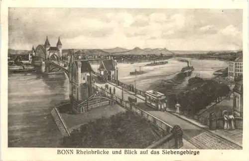 Bonn - Rheinbrücke -687184