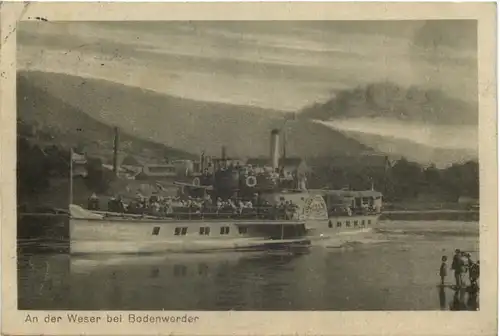 An der Weser bei Bodenwerder -687284