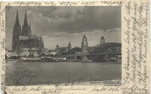 Köln - Hohenzollernbrücke -687362