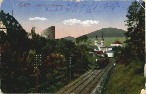 Goslar - Blick nach dem Steinberg -687490