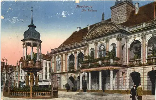 Magdeburg - Am Rathaus -687522