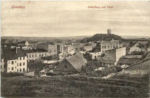 Graudenz - Schlossberg und Stadt - Feldpost -687670