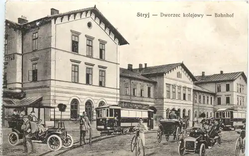 Stryi - Dworzec kolejowy - Bahnhof - Feldpost -687620