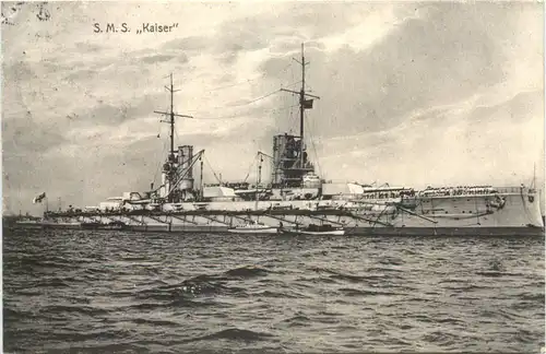 SMS Kaiser - Kriegsschiff -687756