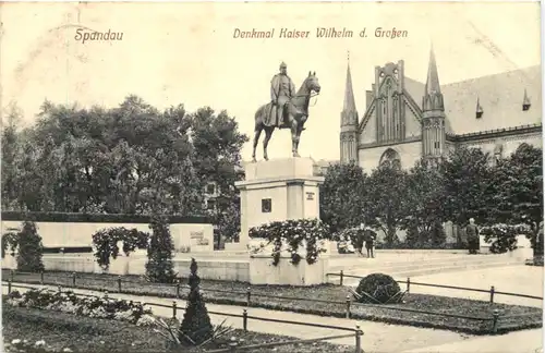 Spandau - Denkmal Wilhelm des Grossen -687902