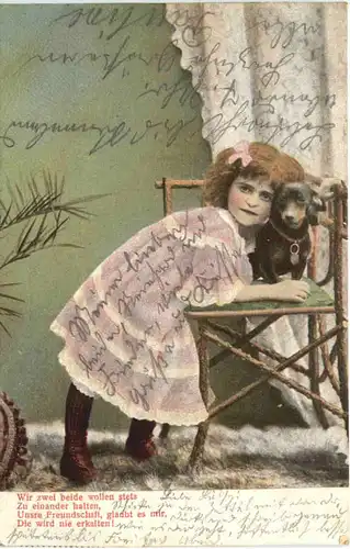 Kind mit Hund -688074