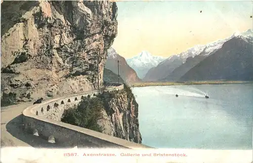 Axenstrasse - Gallerie und Bristenstock -688088