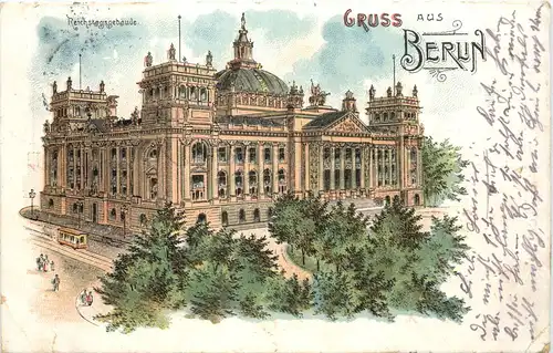 Gruss aus Berlin - Litho -688056