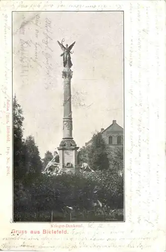 Gruss aus Bielefeld - Krieger Denkmal -688198