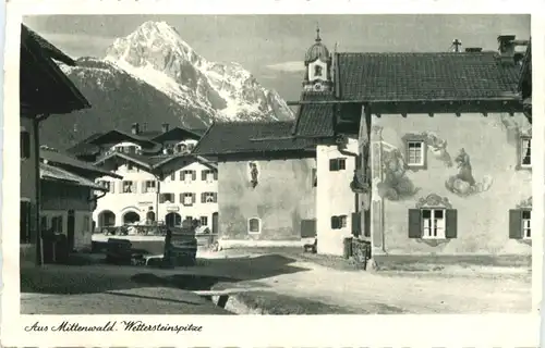 Mittenwald Wettersteinspitze -688374