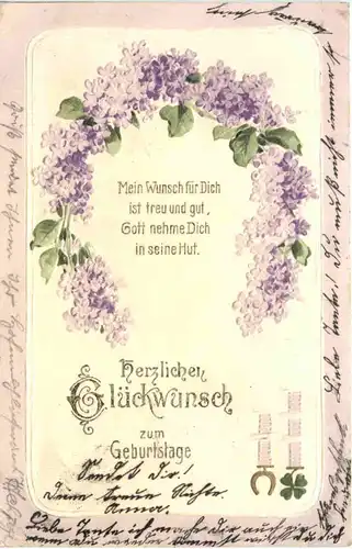 Geburtstag - Flieder -688290