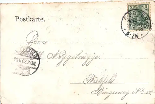 Gruss vom Truppen-Übungsplatz Posen - Weissenburg -688226