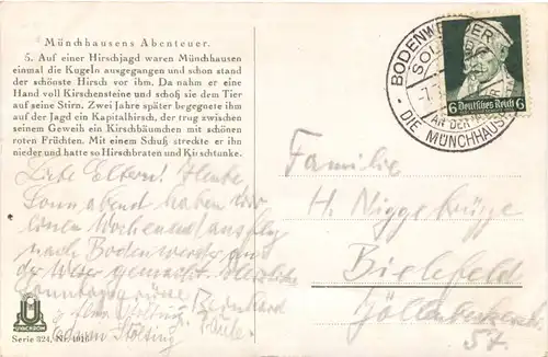 Münchhausen - Hirschjagd -688824