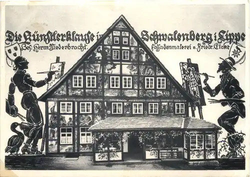 Schwalenberg i. Lippe - Künstlerklause -688834