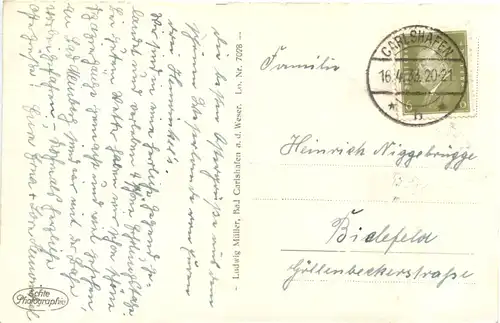 Solbad Carlshafen an der Weser -689034