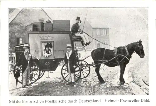 Eschweiler - Mit historischer Postkutsche durch Deutschland -688938