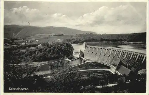 Edertalsperre bei Hemfurt -689006