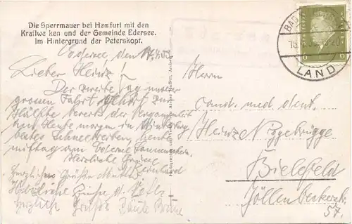 Edertalsperre bei Hemfurt -689006