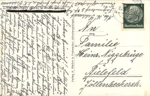 Heidebrünnel im Altvatergebirge -689078