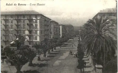 Saluti da Savona - Corso Mazzini -689134