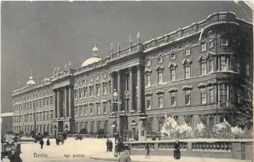 Berlin - Kgl. Schloss im Winter -689248