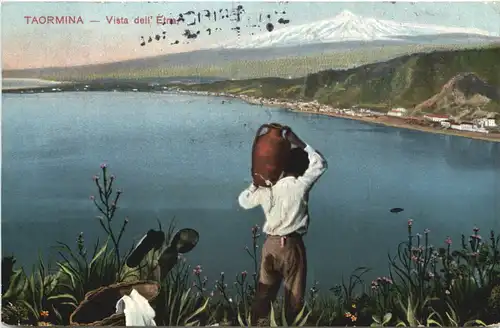 Taormina - Vista dell Etna -689386