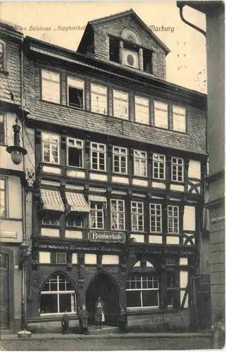 Marburg - Altes Holzhaus -689424