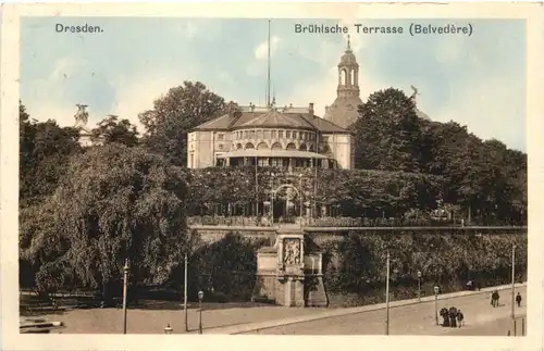 Dresden - Brühlsche Terrasse -689428