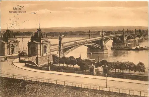 Mainz - Strassenbrücke -689472