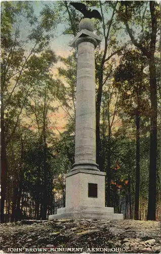 Ohio - Akron - John Brown Monument -689492