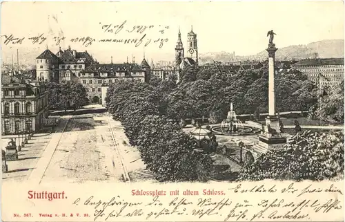 Stuttgart - Schlossplatz -689562