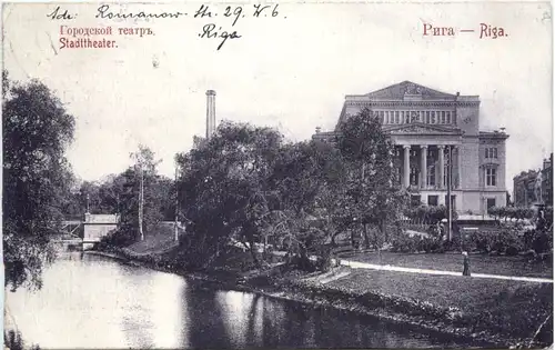 Riga - Stadttheater -689494