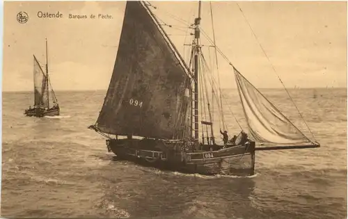 Ostende - Barques de Peche -689722