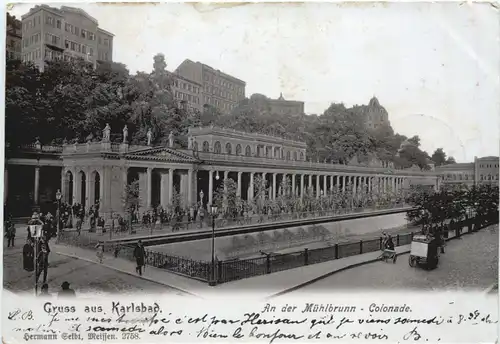 Gruss aus Karlsbad -690146