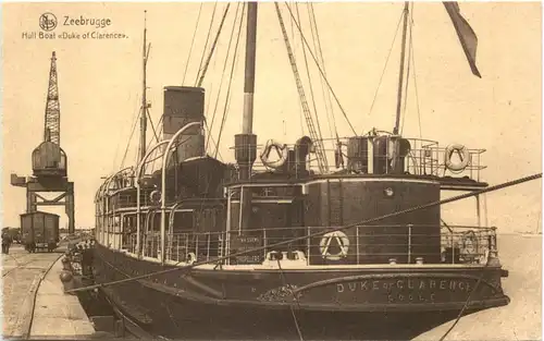 Zeebrugge - Hull Boat Duke of Clarence -689868