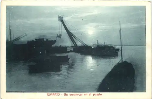 Rosario - Un amanecer en el Puerto -689894