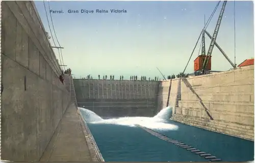 Ferrol - Gran Dique Reina Victoria -689858