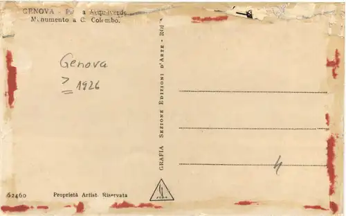 Genova - Colombo - Bahnhof -690226