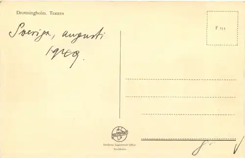 Drottningholm - Teatern -689934