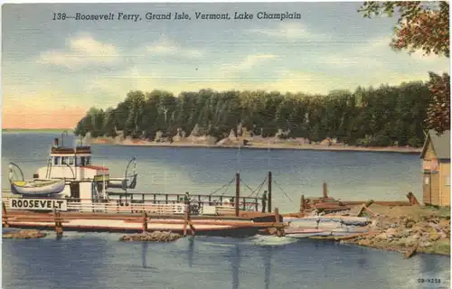 Vermont - Lake Champlain - Roosevelt Ferry -690056