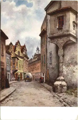 Krumau Moldau - Obere Gasse -690196
