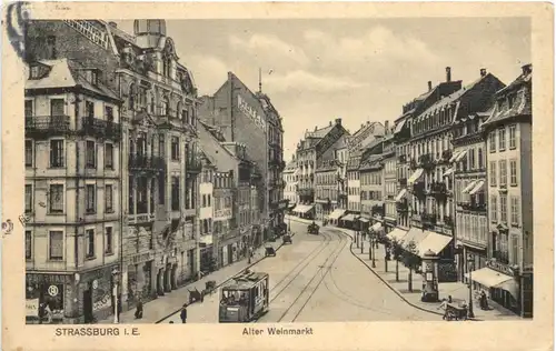 Strassburg - Alter Weinmarkt -690216