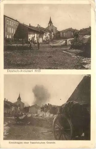 Deutsch-Avricourt 1915 - Feldpost -690250