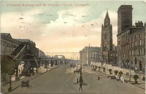 Liverpool - Overhead Railway -690218