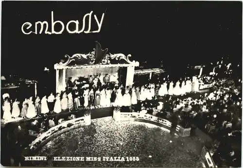 Rimini - Elezione Miss Italia 1955 -690312