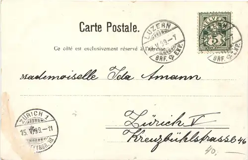 Souvenir de Monte Carlo - Litho -690270