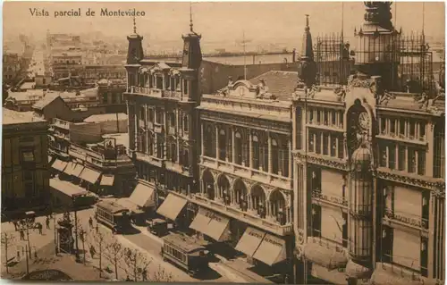 Vista parcial de Montevideo -690378